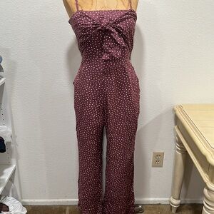 Abercrombie and Fitch Strapless Jumpsuit